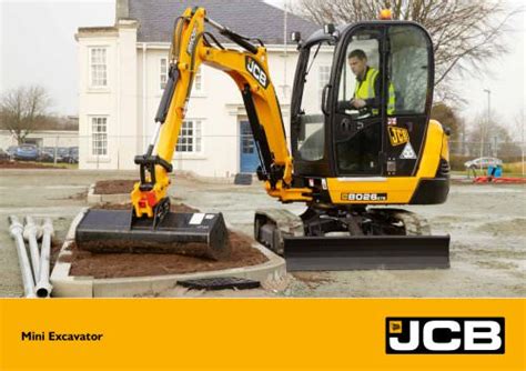 jcb mini excavator 8018|8018/8020 Conventional Tail Swing Mini Excavator .